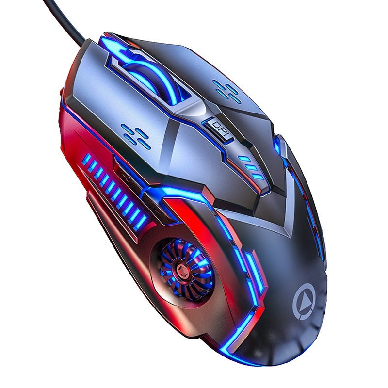 Wired Mouse Luminous Game E-sports Machinery Computer Accessories