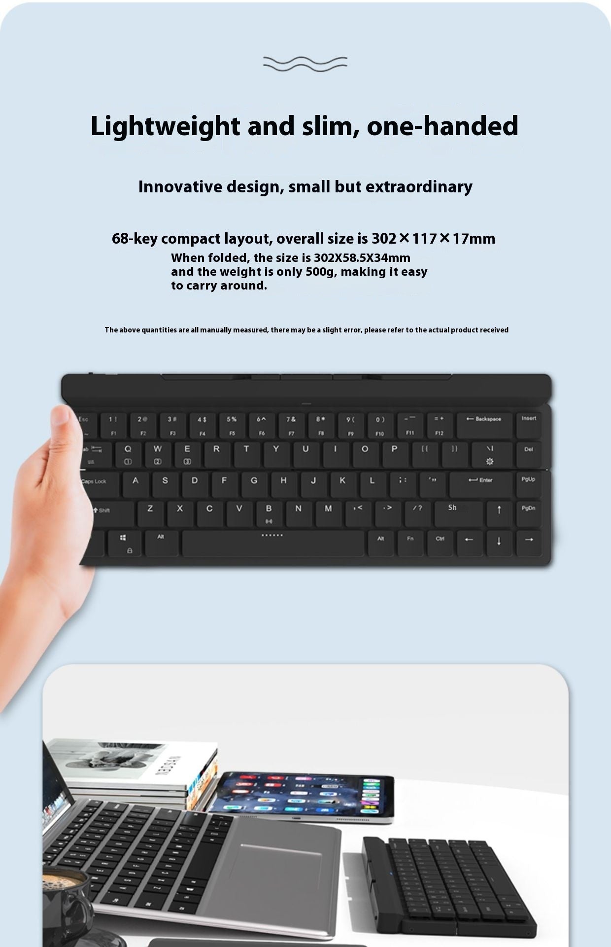 RK925 Bluetooth Mechanical Keyboard Low Axis Computer Cellphone Tablet Universal Keyboard