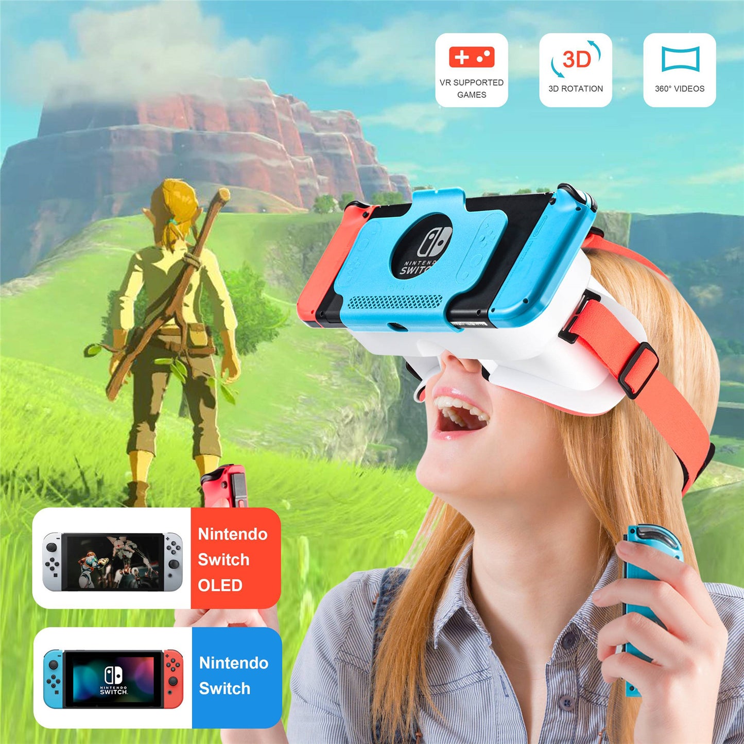 Game Console Accessories 3D HD AR Glasses