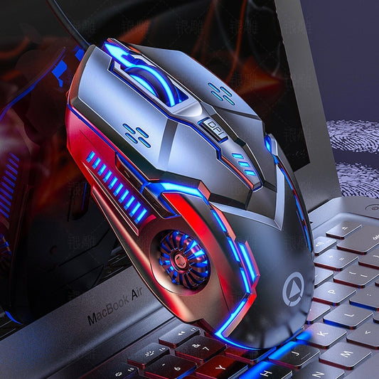 Wired Mouse Luminous Game E-sports Machinery Computer Accessories